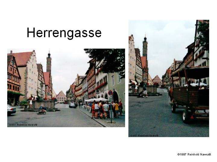 Rothenburg Herrengasse