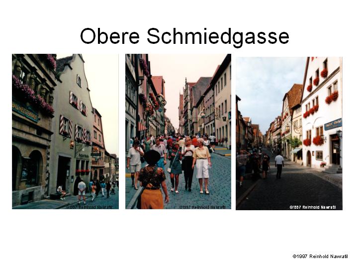 Rothenburg obere Schmiedgasse