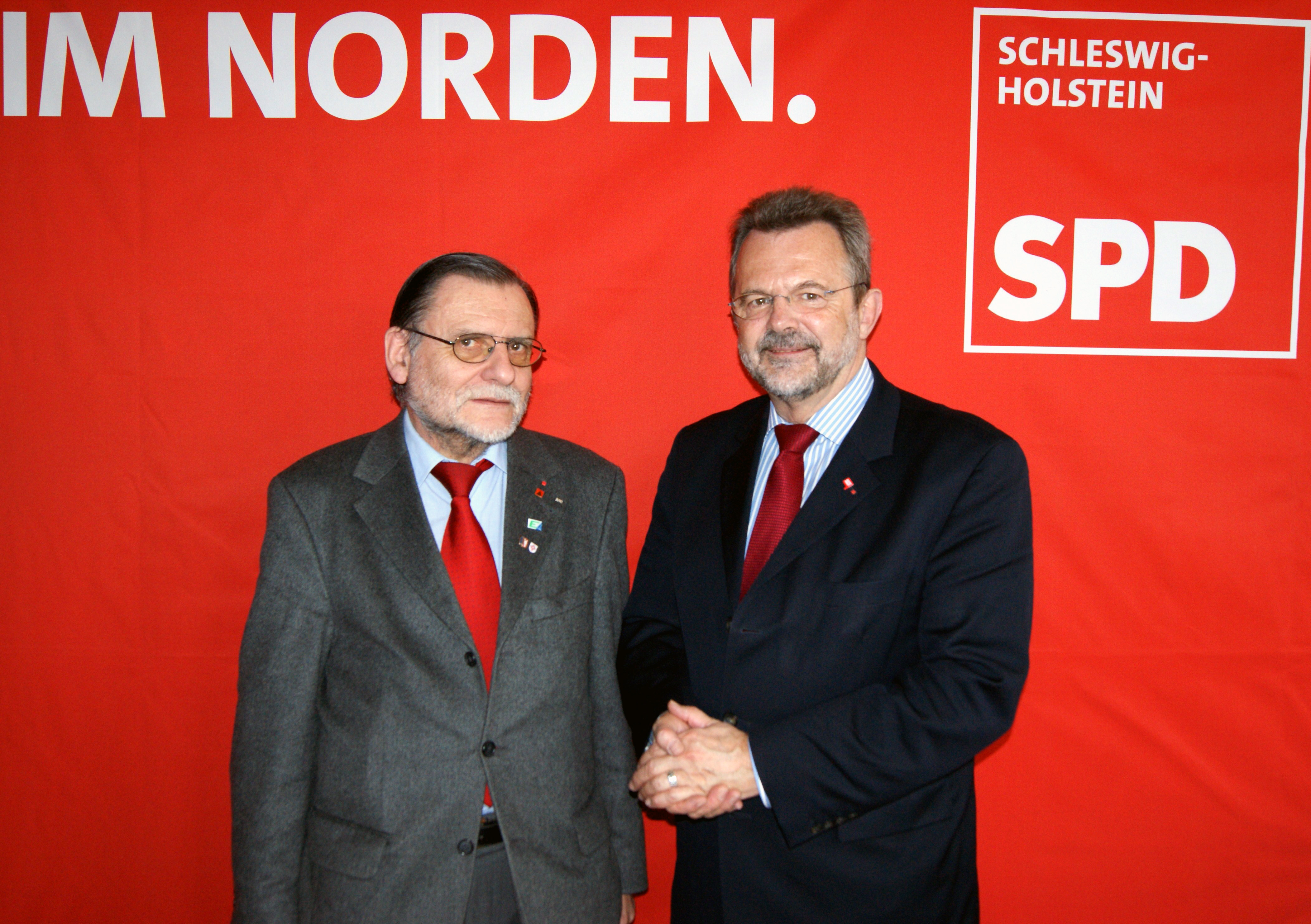 Wahlkampfauftakt in Bad Segeberg