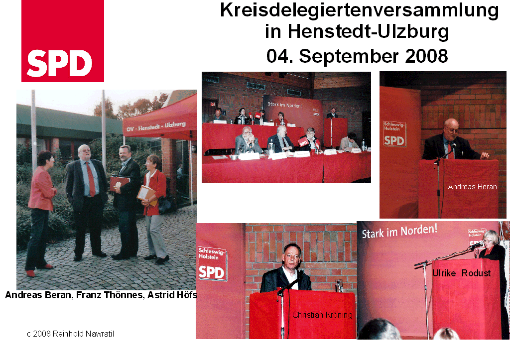 Wahlkreisdelegiertenkonferenz 2008   c 2008 Reinhold Nawratil