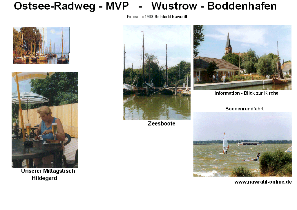 Darss, Fischland, Wustrow Hafen